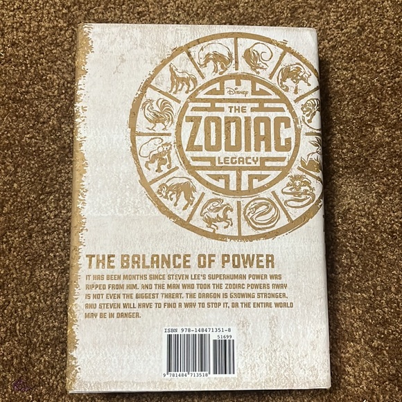3/$20 Hardcover The Zodiac Legacy: The Balance of Power - Picture 3 of 5